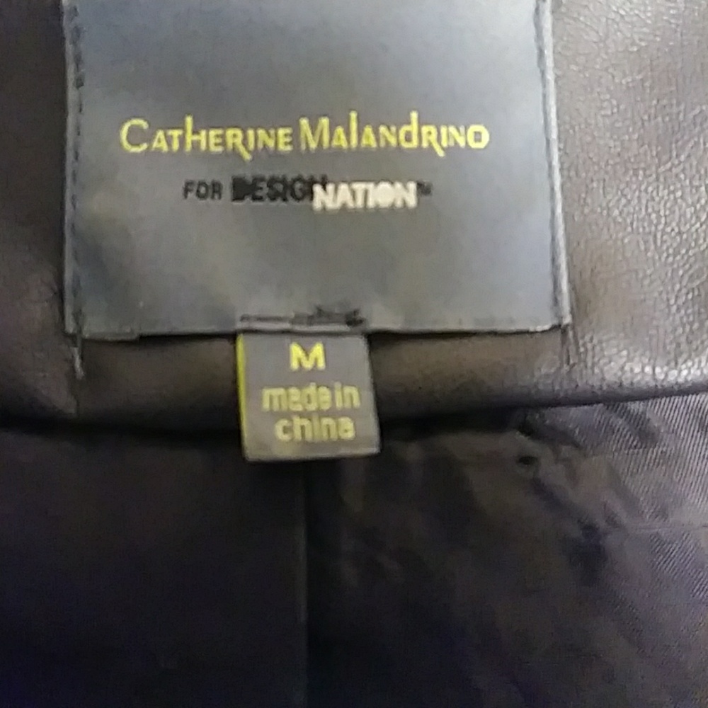Catherine Malandrino black jacket. - Picture 2 of 3